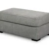 Naples Gray Ottoman 34 Naples Gray Ottoman -Big Lots Shop 810451017