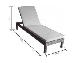 Broyhill Eagle Brooke All-Weather Wicker Cushioned Chaise Lounger 16 Broyhill Eagle Brooke All-Weather Wicker Cushioned Chaise Lounger -Big Lots Shop 810459548 810555202 810555245 X0 1