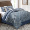 Broyhill Corinth Denim Geo 8-Piece Comforter Set 12 Broyhill Corinth Denim Geo 8-Piece Comforter Set -Big Lots Shop 810459761 810461374