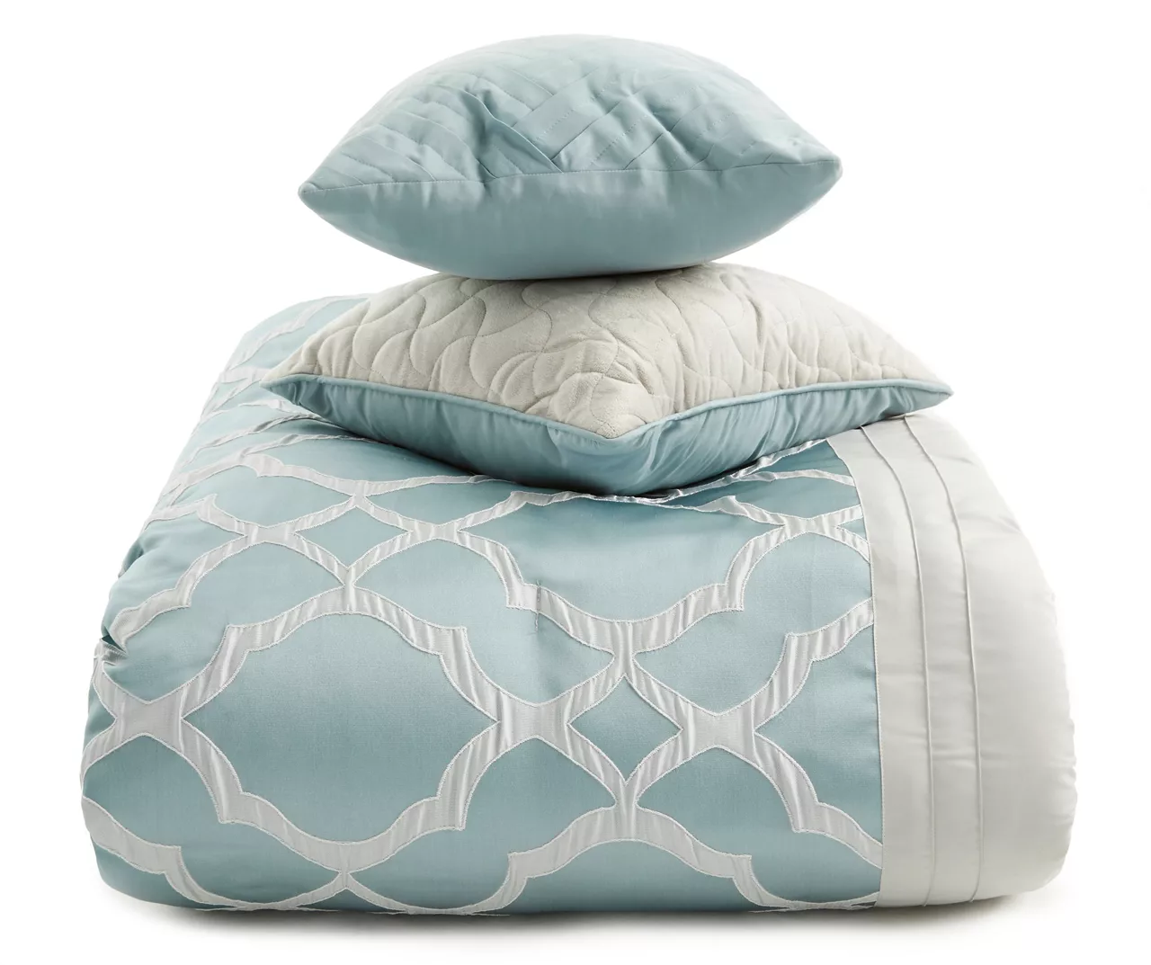 Broyhill Tiago Aqua 8-Piece Comforter Set 1 Broyhill Tiago Aqua 8-Piece Comforter Set