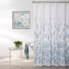 White & Blue Eucalyptus Fabric Shower Curtain 2 White & Blue Eucalyptus Fabric Shower Curtain -Big Lots Shop 810460535 1