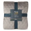 Broyhill Gray Velvet 3-Piece Quilt Set 7 Broyhill Gray Velvet 3-Piece Quilt Set -Big Lots Shop 810460616 1