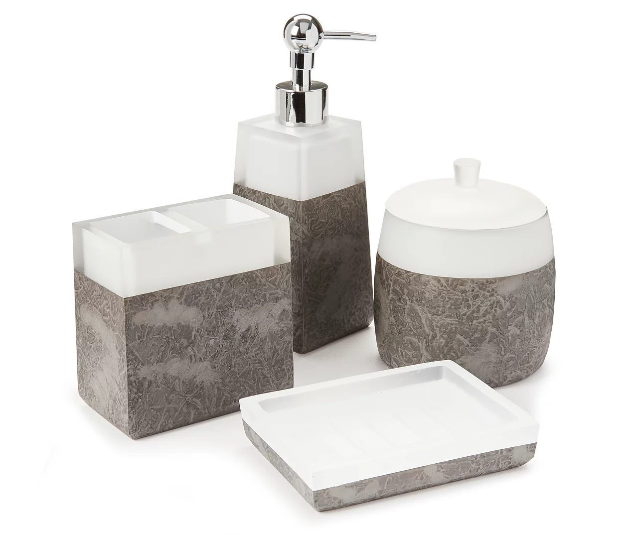 Bristol Gray Toothbrush Holder 2 Bristol Gray Toothbrush Holder - Image 2