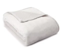 Broyhill Gray Velvet Plush Blanket 6 Broyhill Gray Velvet Plush Blanket -Big Lots Shop 810469147 1