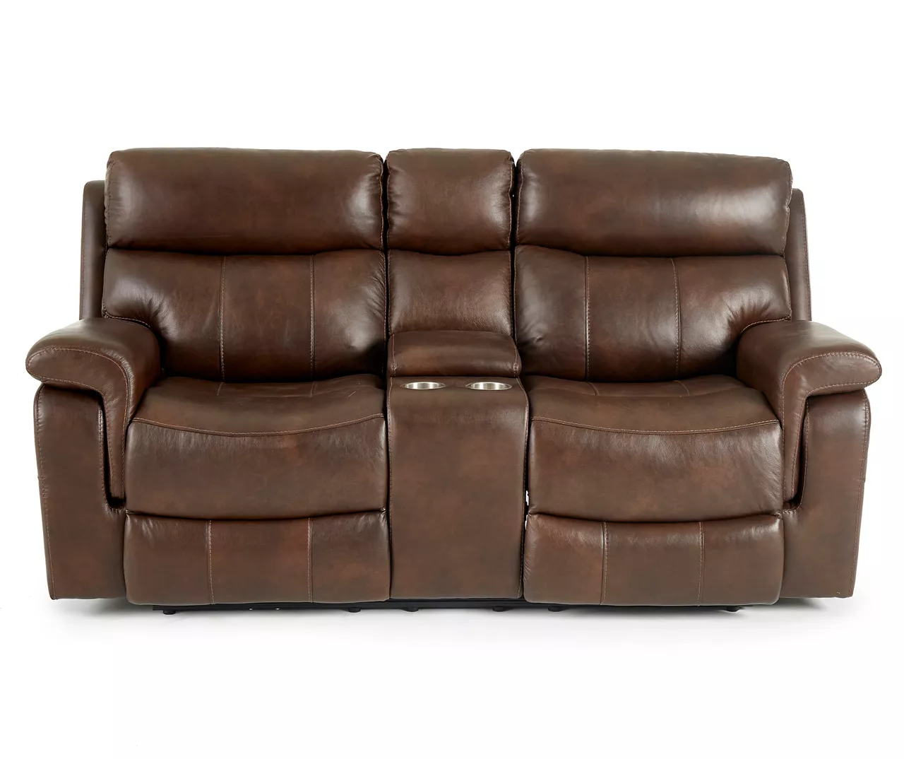 Wellsley Leather Power Reclining Console Loveseat 1 Wellsley Leather Power Reclining Console Loveseat