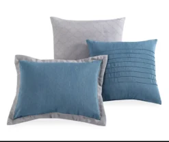 Vittorio Teal & Gray Comforter Set 21 Vittorio Teal & Gray Comforter Set -Big Lots Shop 810485246 810485247 11