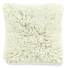 Harper Shag Ivory Throw Pillow -Big Lots Shop 810487355