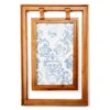 Double-Framed Light Blue Damask Hanging Wall Decor 6 Double-Framed Light Blue Damask Hanging Wall Decor -Big Lots Shop 810498388