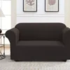Chocolate Loveseat Sofa Slipcover 11 Chocolate Loveseat Sofa Slipcover -Big Lots Shop 810498489 2