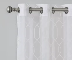 Broyhill Geo Sheer Grommet Curtain Panel Pair 23 Broyhill Geo Sheer Grommet Curtain Panel Pair -Big Lots Shop 810507477 3