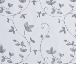 Broyhill Cassandra Floral Sheer Grommet Curtain Panel Pair 8 Broyhill Cassandra Floral Sheer Grommet Curtain Panel Pair -Big Lots Shop 810507479 2