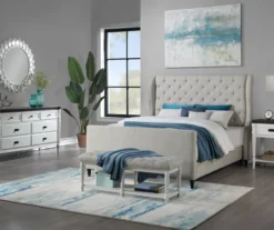 Dimora Tufted Upholstered Footboard Bench 5 Dimora Tufted Upholstered Footboard Bench -Big Lots Shop 810509150 810509221 810509229 810509159 810509149 810509160