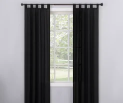 Broyhill Durham Semi-Sheer Textured Tab Top Curtain Panel 22 Broyhill Durham Semi-Sheer Textured Tab Top Curtain Panel -Big Lots Shop 810511389 0