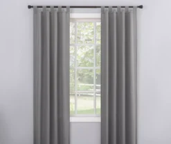 Broyhill Durham Semi-Sheer Textured Tab Top Curtain Panel 24 Broyhill Durham Semi-Sheer Textured Tab Top Curtain Panel -Big Lots Shop 810511390 0