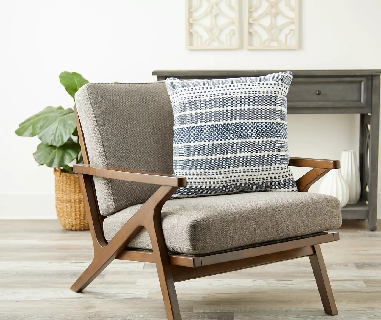 Jayden Blue Throw Pillow 3 Jayden Blue Throw Pillow - Image 3