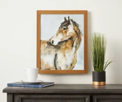 Brown Horse Framed Plaque -Big Lots Shop 810515530 2