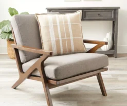 Tan & White Plaid Throw Pillow 5 Tan & White Plaid Throw Pillow -Big Lots Shop 810515801 2