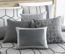 Broyhill Aslan Charcoal & Silver Jacquard 8-Piece Comforter Set 18 Broyhill Aslan Charcoal & Silver Jacquard 8-Piece Comforter Set -Big Lots Shop 810515915 3