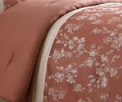 Broyhill Kirkwale Rust Floral Jacquard 8-Piece Comforter Set 16 Broyhill Kirkwale Rust Floral Jacquard 8-Piece Comforter Set -Big Lots Shop 810515916 1