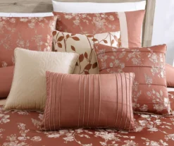 Broyhill Kirkwale Rust Floral Jacquard 8-Piece Comforter Set 14 Broyhill Kirkwale Rust Floral Jacquard 8-Piece Comforter Set -Big Lots Shop 810515917 3