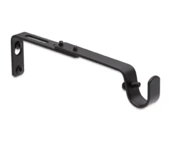 Legacy Black Adjustable Curtain Rod Brackets, 2-Pack 10 Legacy Black Adjustable Curtain Rod Brackets, 2-Pack -Big Lots Shop 810524279 3