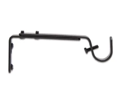Legacy Black Adjustable Curtain Rod Brackets, 2-Pack 11 Legacy Black Adjustable Curtain Rod Brackets, 2-Pack -Big Lots Shop 810524279 4