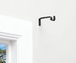 Legacy Black Adjustable Curtain Rod Brackets, 2-Pack 13 Legacy Black Adjustable Curtain Rod Brackets, 2-Pack -Big Lots Shop 810524279 6