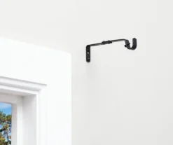 Legacy Black Adjustable Curtain Rod Brackets, 2-Pack 14 Legacy Black Adjustable Curtain Rod Brackets, 2-Pack -Big Lots Shop 810524279 7