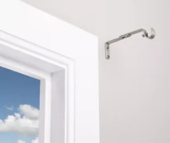 Legacy Satin Nickel Adjustable Curtain Rod Brackets, 2-Pack -Big Lots Shop 810524280 4