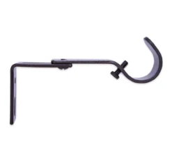 Legacy Brown-Black Adjustable Curtain Rod Brackets, 2-Pack 10 Legacy Brown-Black Adjustable Curtain Rod Brackets, 2-Pack -Big Lots Shop 810524291 4