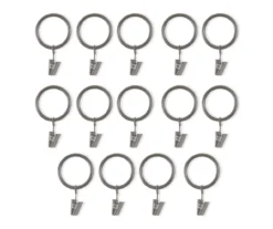 Legacy Antique Pewter Curtain Rod Clip Rings, 14-Pack -Big Lots Shop 810524292 3