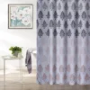 Pink, Gray & Black Medallion Fabric Shower Curtain -Big Lots Shop 810528236