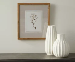 Floral Linen Framed Print -Big Lots Shop 810540302 2
