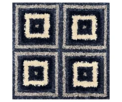 Broyhill Navy Square Pattern Klein Area Rug 7 Broyhill Navy Square Pattern Klein Area Rug -Big Lots Shop 810542869 810542870 810542871 810542872 A0 4