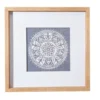 Blue & White Medallion Framed Print 7 Blue & White Medallion Framed Print -Big Lots Shop 810546216