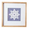 Blue & White Star Framed Print -Big Lots Shop 810546217