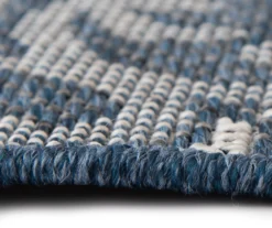 Broyhill Sandpointe Cobalt & Ecru Damask Outdoor Area Rug 14 Broyhill Sandpointe Cobalt & Ecru Damask Outdoor Area Rug -Big Lots Shop 810546507 810546506 810546505 810546504 810546503 6