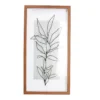 Black & Brown Botanical Line Drawing Leafy PlantĀ Framed Wall Art 5 Black & Brown Botanical Line Drawing Leafy PlantĀ Framed Wall Art -Big Lots Shop 810547367