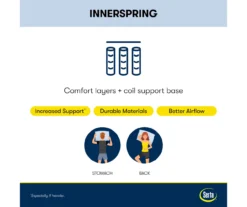 Broyhill By Serta Perfect Sleeper Springdale Firm Pillow Top Mattress -Big Lots Shop 810551600 810551599 M8 1 1