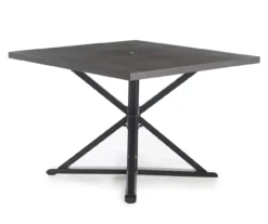 Broyhill Autumn Cove Wood Look Square Steel Patio Dining Table 17 Broyhill Autumn Cove Wood Look Square Steel Patio Dining Table -Big Lots Shop 810553658 1