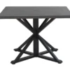 Autumn Cove Brown Wood Look Square Steel Patio Dining Table -Big Lots Shop 810553658 4