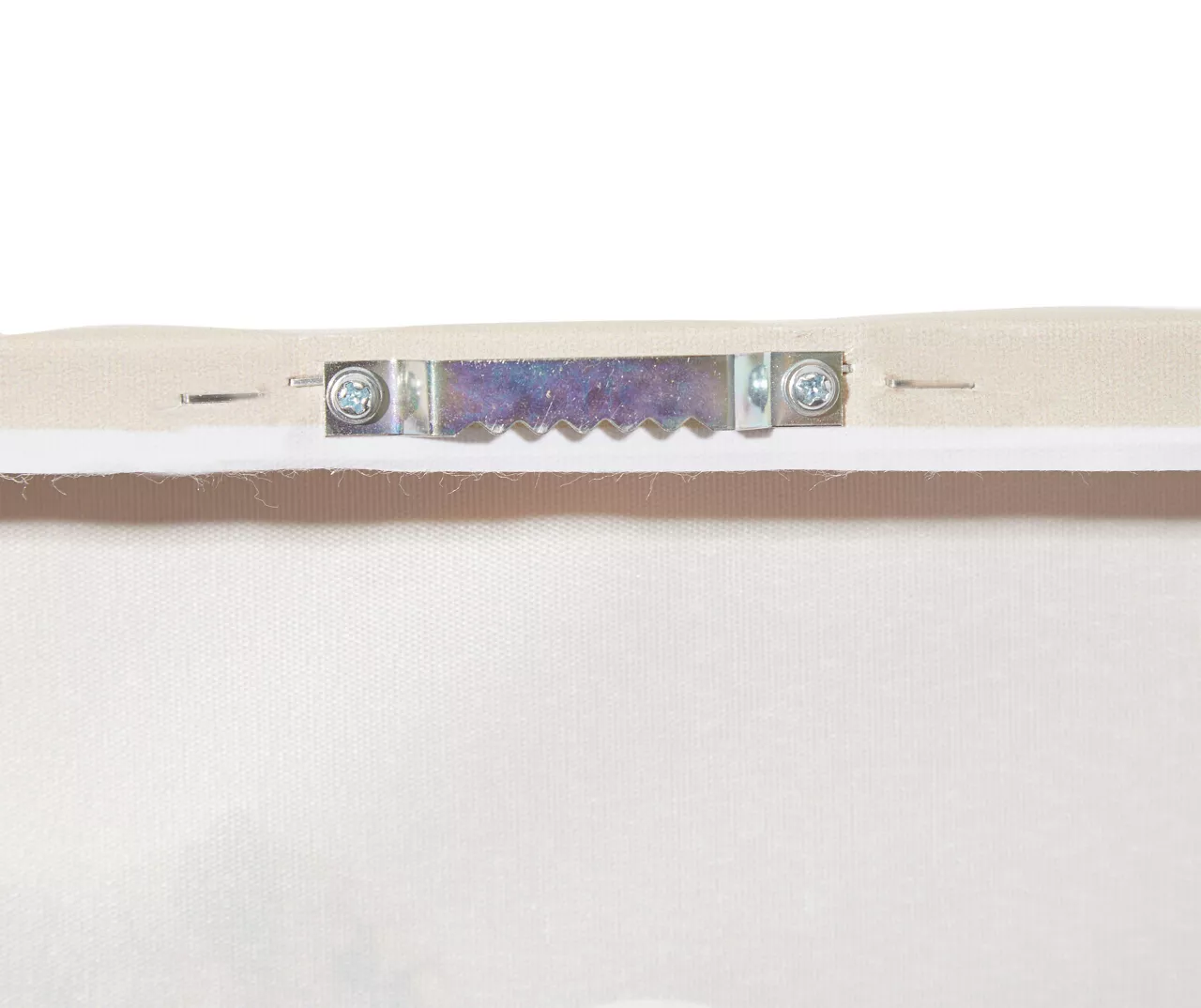 Blue & White Abstract Ocean 1 Wrapped Canvas 3 Blue & White Abstract Ocean 1 Wrapped Canvas - Image 3