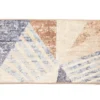 Broyhill Blue & Brown Modern Angles Accent Rug 6 Broyhill Blue & Brown Modern Angles Accent Rug -Big Lots Shop 810557653