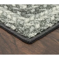 Broyhill Gray Braided Print Accent Rug -Big Lots Shop 810557664 3