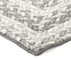 Broyhill Gray Braided Print Accent Rug -Big Lots Shop 810557665 1