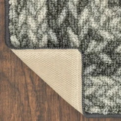 Broyhill Gray Braided Print Accent Rug -Big Lots Shop 810557665 21