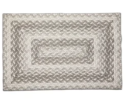Broyhill Gray Braided Print Accent Rug -Big Lots Shop 810557666