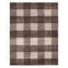 Regina Brown & Greige Checkerboard Area Rug, (8' X 10') 7 Regina Brown & Greige Checkerboard Area Rug, (8' X 10') -Big Lots Shop 810562551 810562555 810562559 1