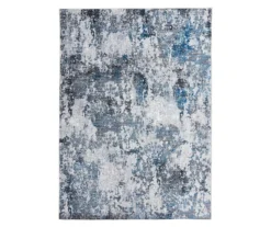 Broyhill Harvey Blue & Gray Abstract Area Rug -Big Lots Shop 810563284
