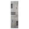 Destan Charcoal & Gray Patchwork Runner Rug, (2' X 7') 29 Destan Charcoal & Gray Patchwork Runner Rug, (2' X 7') -Big Lots Shop 810563290